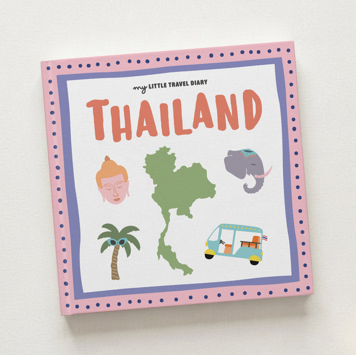 Thailand Reisetagebuch für Kinder
