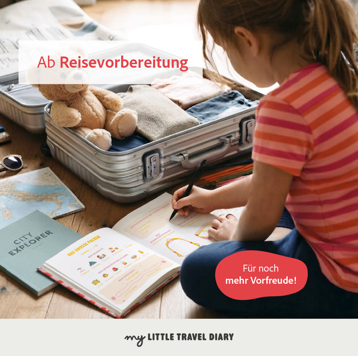 Spanien Reisetagebuch für Kinder