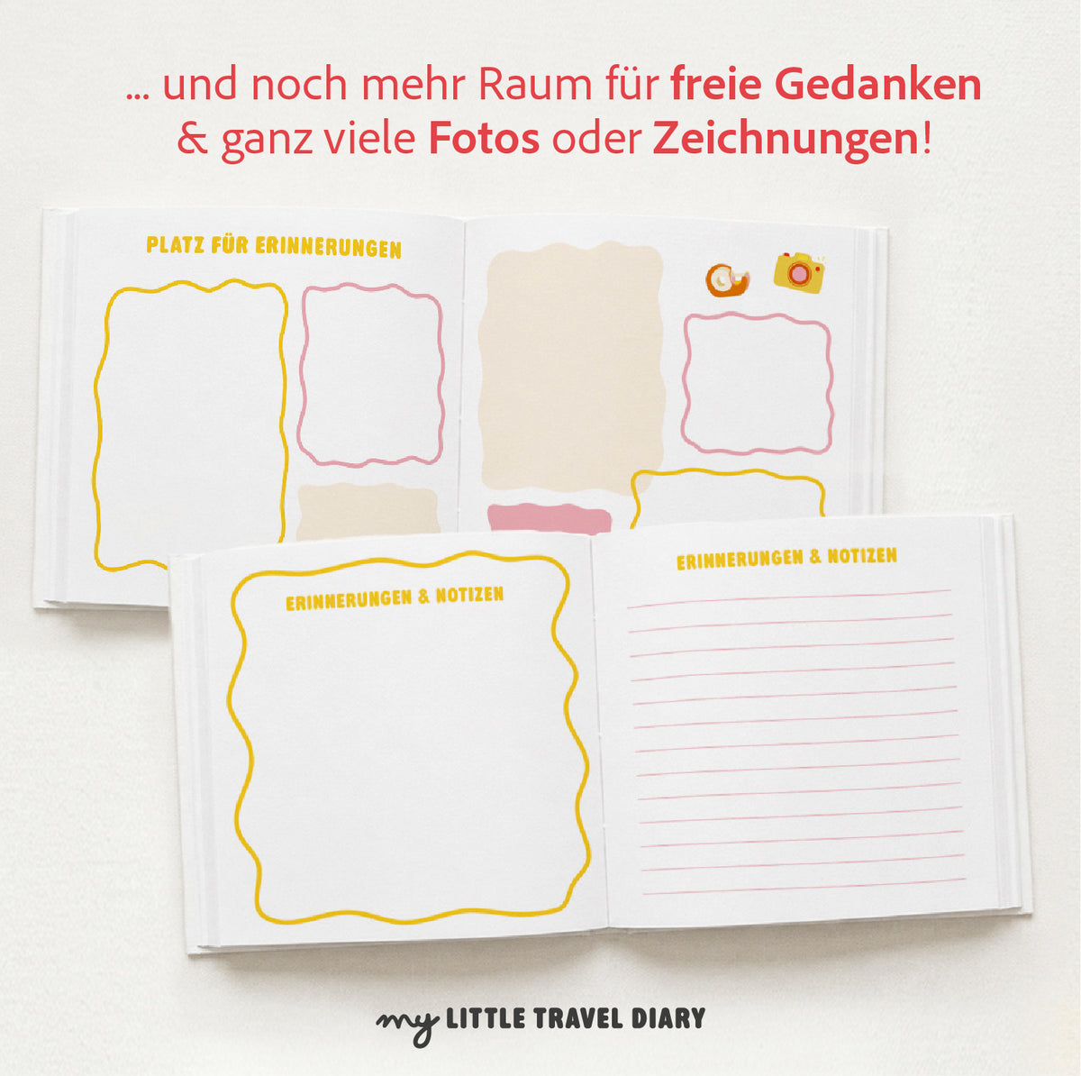 Spanien Reisetagebuch für Kinder