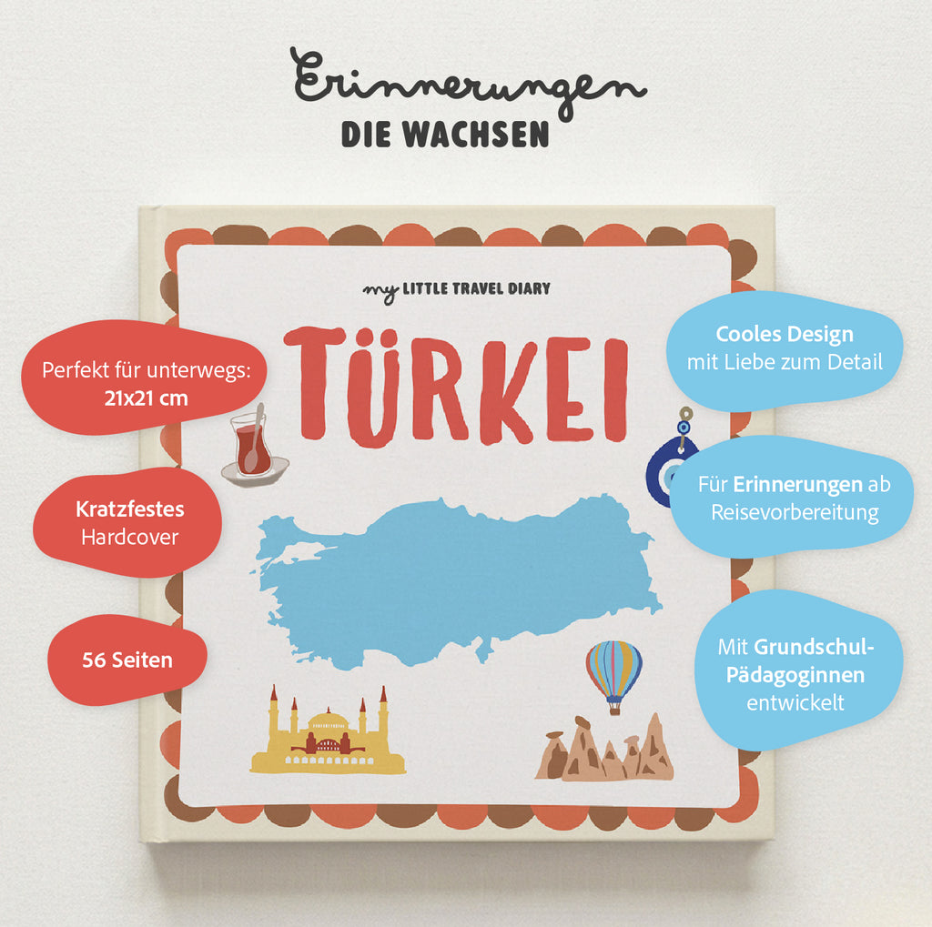 Türkei Reisetagebuch für Kinder